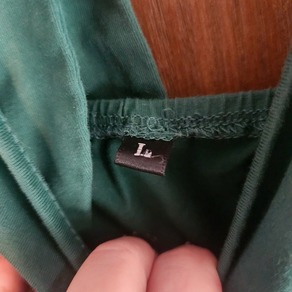 Dark Green Summer dress - Picture 4 of 5